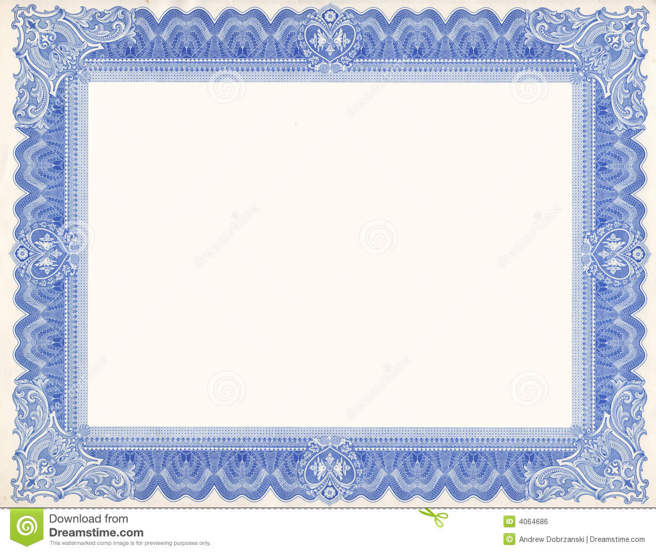 10,10 Certificate Border Stock Photos – Free & Royalty Free Stock  Within Award Certificate Border Template
