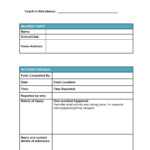 10 Accident Report Forms (Car, Work Injury, More) – TemplateArchive Intended For Injury Report Form Template