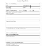 10 Accident Report Forms (Car, Work Injury, More) – TemplateArchive Regarding Vehicle Accident Report Form Template