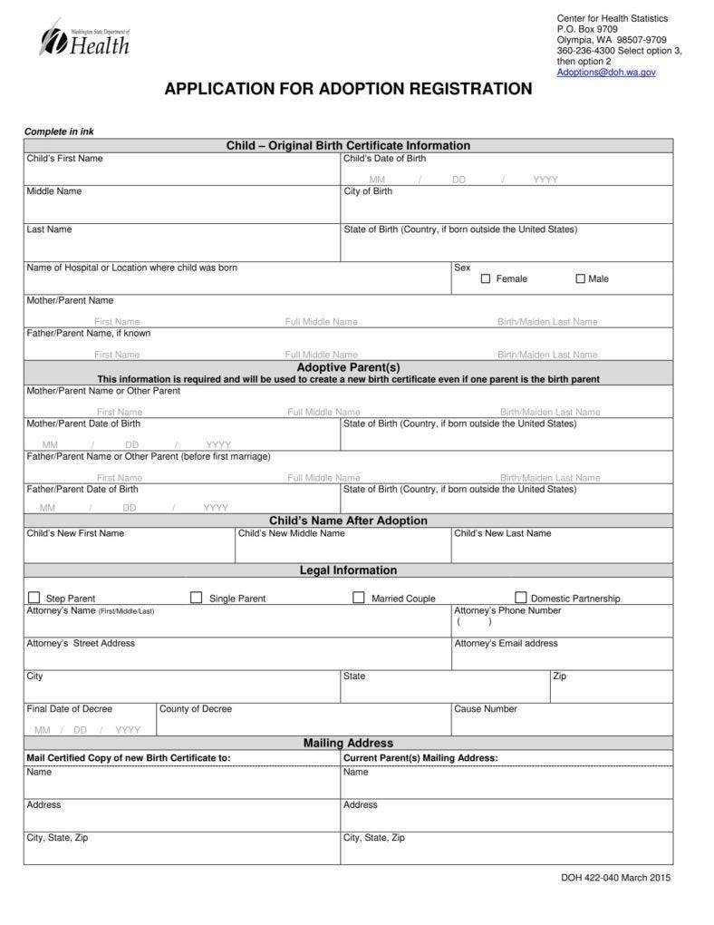 10+ Adoption Paper Templates - PDF  Free & Premium Templates Throughout Child Adoption Certificate Template