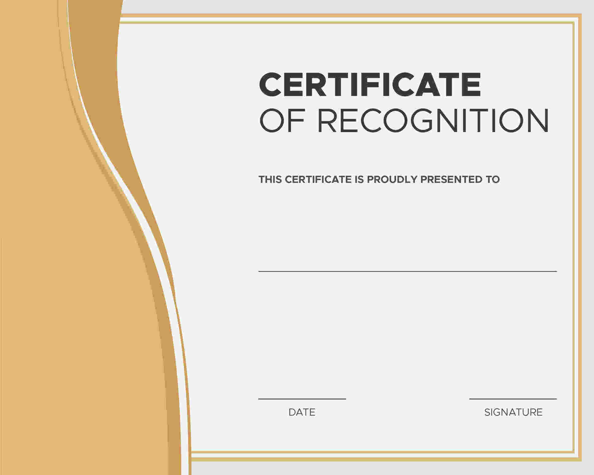 10 Amazing Award Certificate Templates in 10 - Recognize Pertaining To Employee Recognition Certificates Templates Free