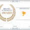 10 Amazing Award Certificate Templates In 10 – Recognize Throughout Employee Of The Year Certificate Template Free