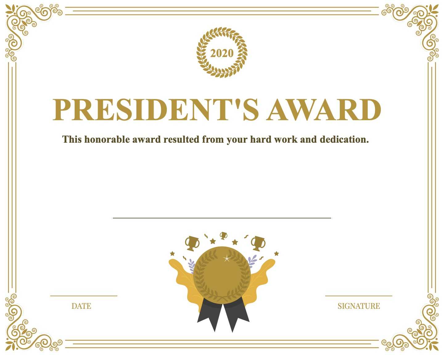 10 Amazing Award Certificate Templates In 10 – Recognize Throughout Good Job Certificate Template
