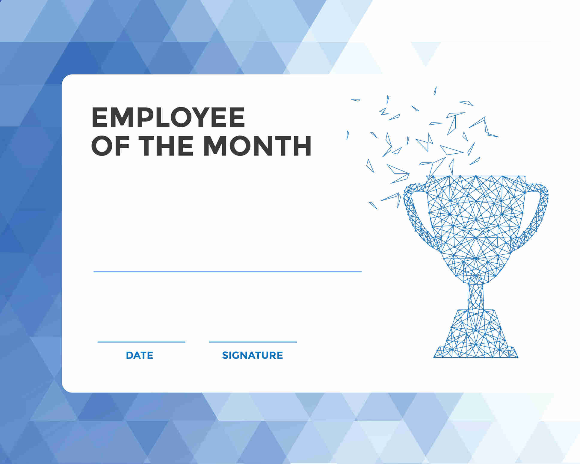 10 Amazing Award Certificate Templates in 10 - Recognize With Employee Of The Month Certificate Templates