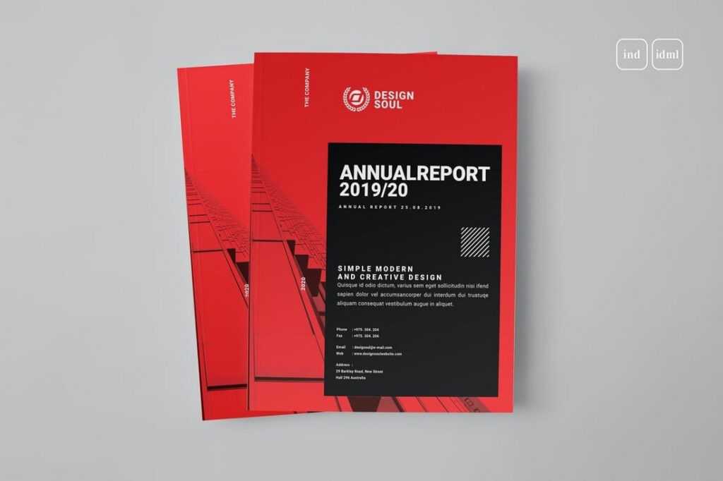 10+ Annual Report Templates (Word & InDesign) 10 Design Shack Intended ...