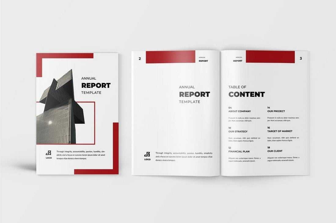 10+ Annual Report Templates (Word & InDesign) 10  Design Shack Regarding Annual Financial Report Template Word