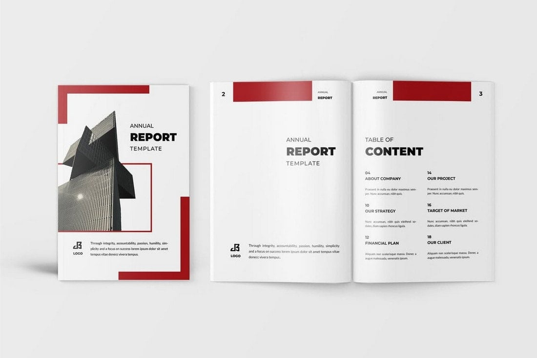 10+ Annual Report Templates (Word & InDesign) 10  Design Shack Regarding Annual Report Template Word Free Download