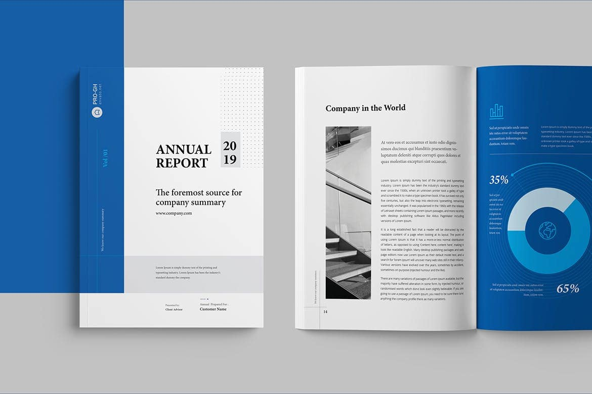 10+ Annual Report Templates (Word & InDesign) 10 With Regard To Annual Report Word Template
