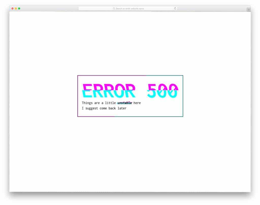 10 Beautiful 10 Error Page Templates In 10 - uiCookies Within Html5 Blank Page Template