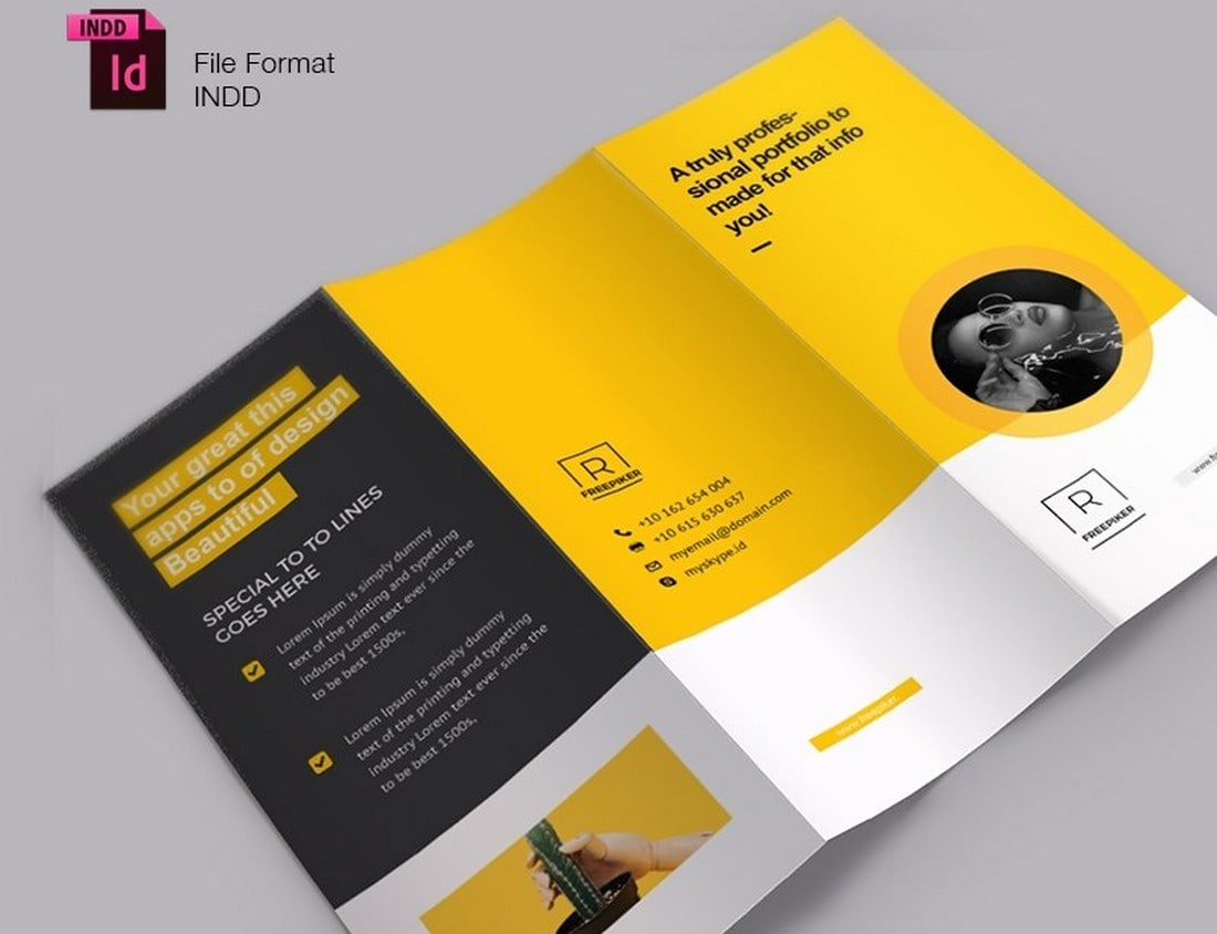 10+ Best Affinity Publisher Templates & Assets 10 (Free  For Tri Fold Brochure Publisher Template