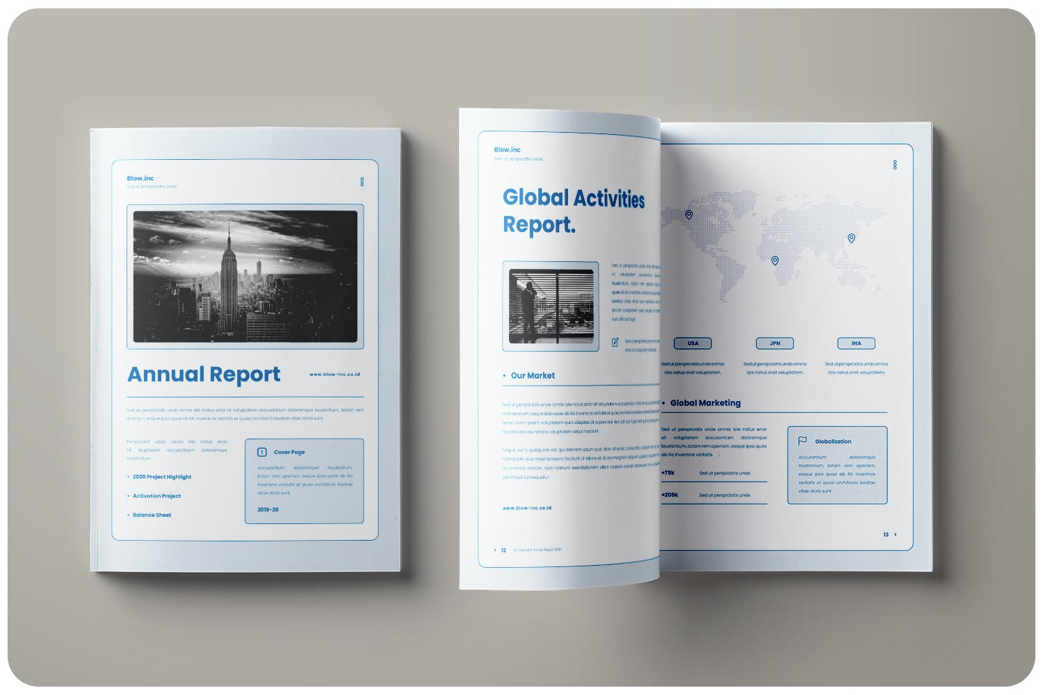 10+ Best Annual Report Templates (Word & InDesign) 10 – Theme Junkie For Annual Report Word Template