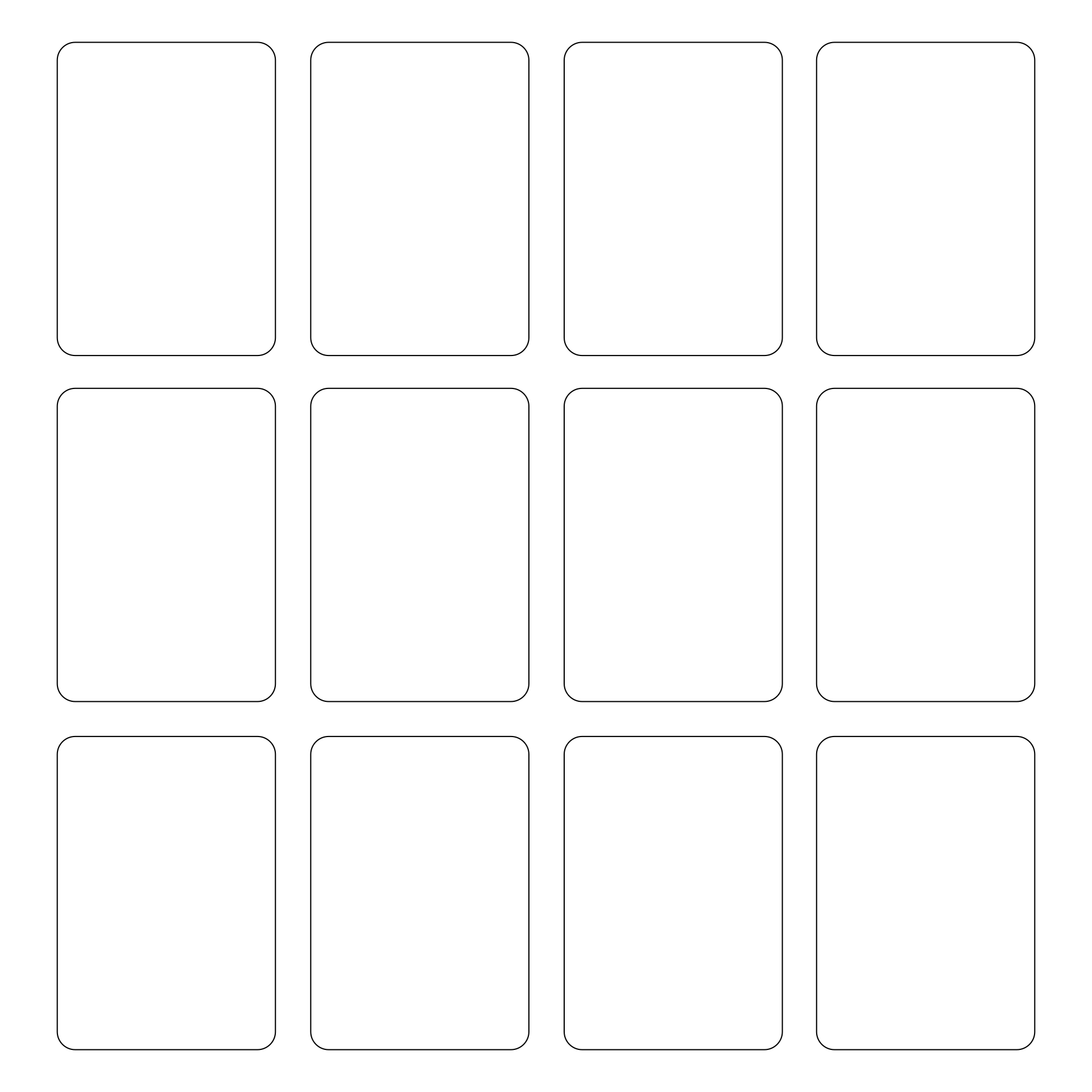 10 Best Blank Playing Card Printable Template For Word