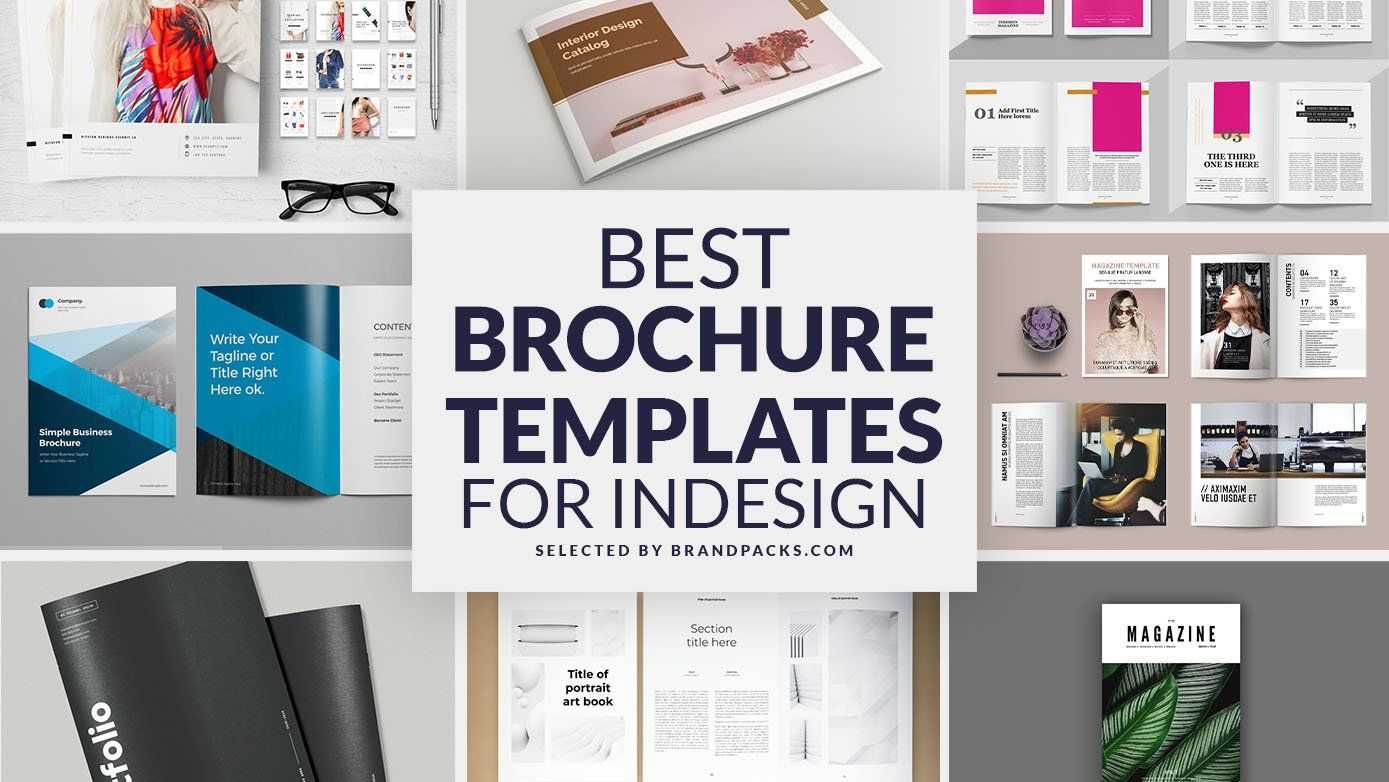 10 Best Brochure Templates For InDesign – BrandPacks With Brochure Templates Free Download Indesign