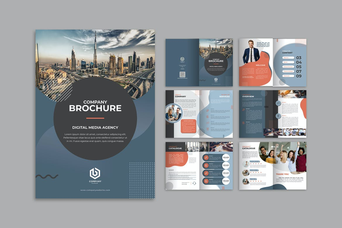 10+ Best Brochure Templates (Word & InDesign) 10 - Theme Junkie Throughout Microsoft Word Brochure Template Free