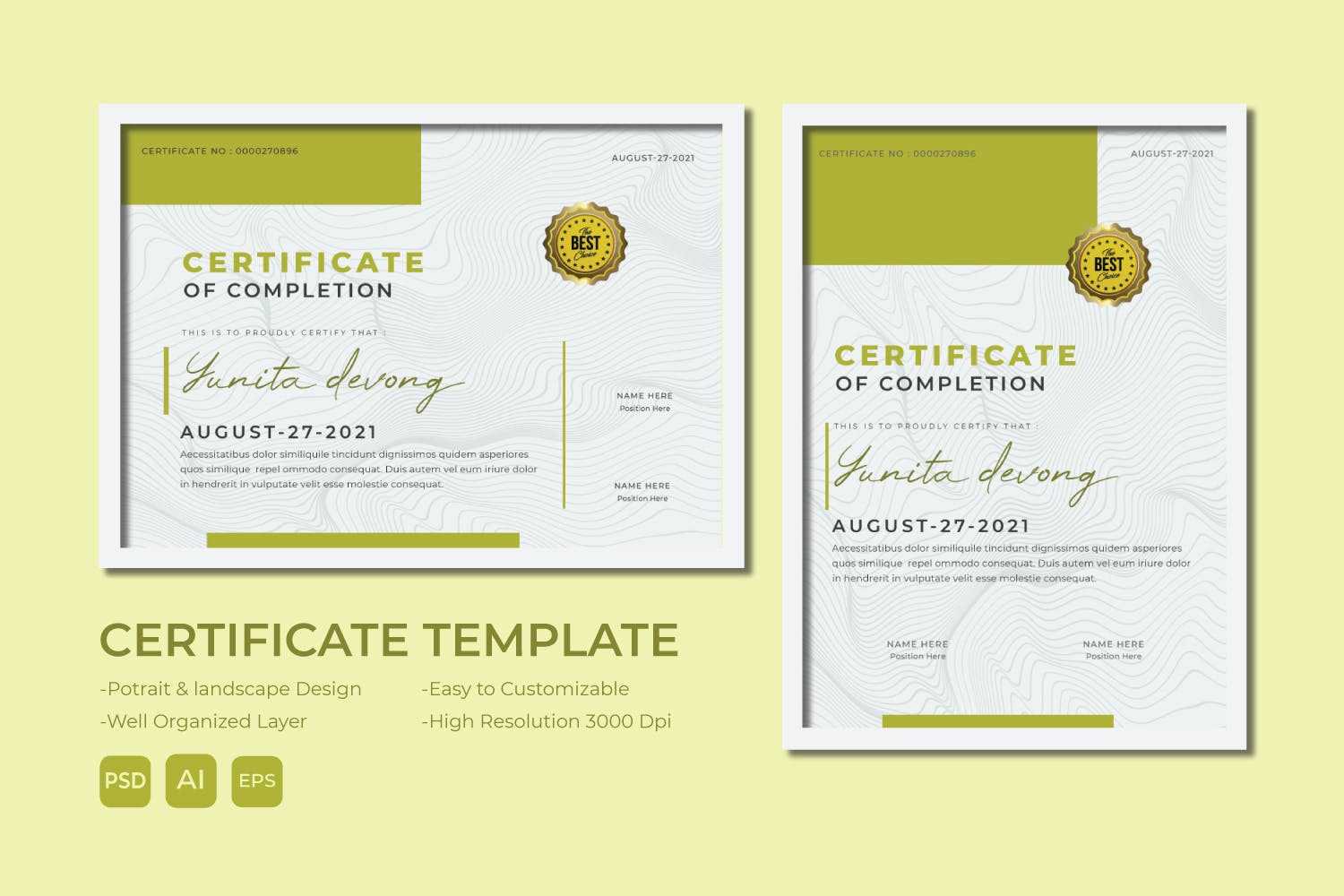 10+ Best Certificate Templates For Microsoft Word 1022 – Theme Junkie With Downloadable Certificate Templates For Microsoft Word