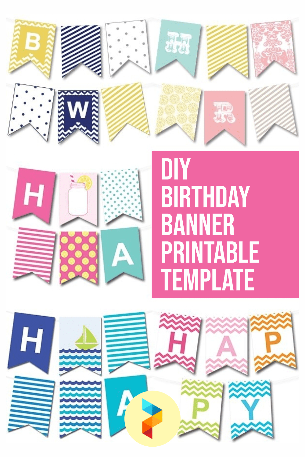 10 Best DIY Birthday Banner Printable Template – Printablee