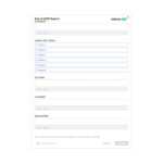 10 Best Examples Of End Of Shift Report Forms (Free) With Shift Report Template