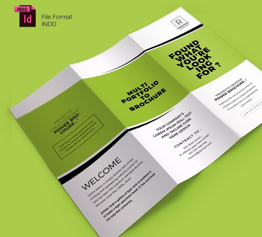 10+ Best Free Brochure Templates 10 (Word, InDesign & Publisher  For Free Tri Fold Brochure Templates Microsoft Word