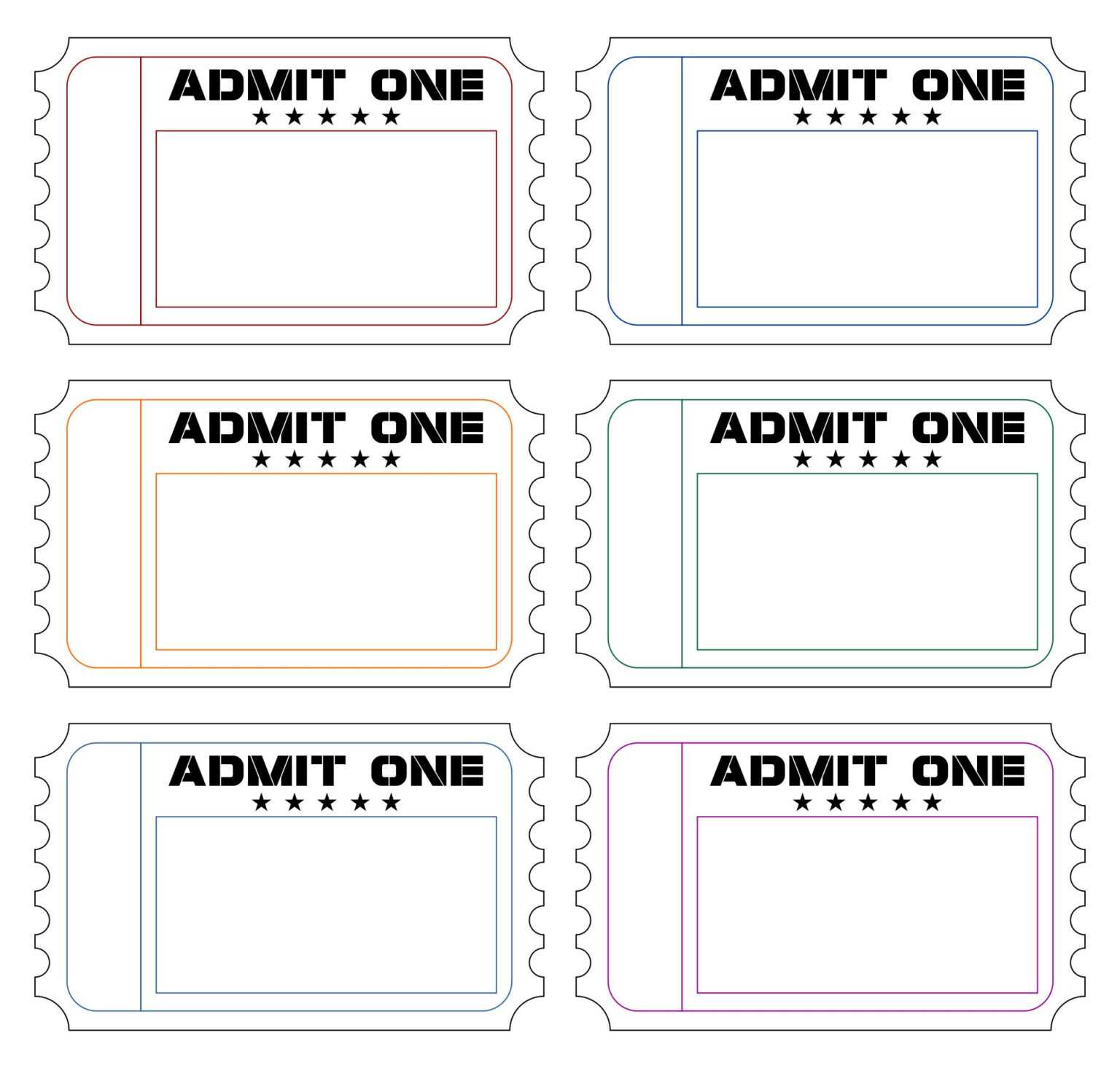 10 Best Free Printable Admit One Ticket Templates printablee Rebeccachulew com 10 Best Free Printable Admit One Ticket Templates printablee Rebeccachulew com