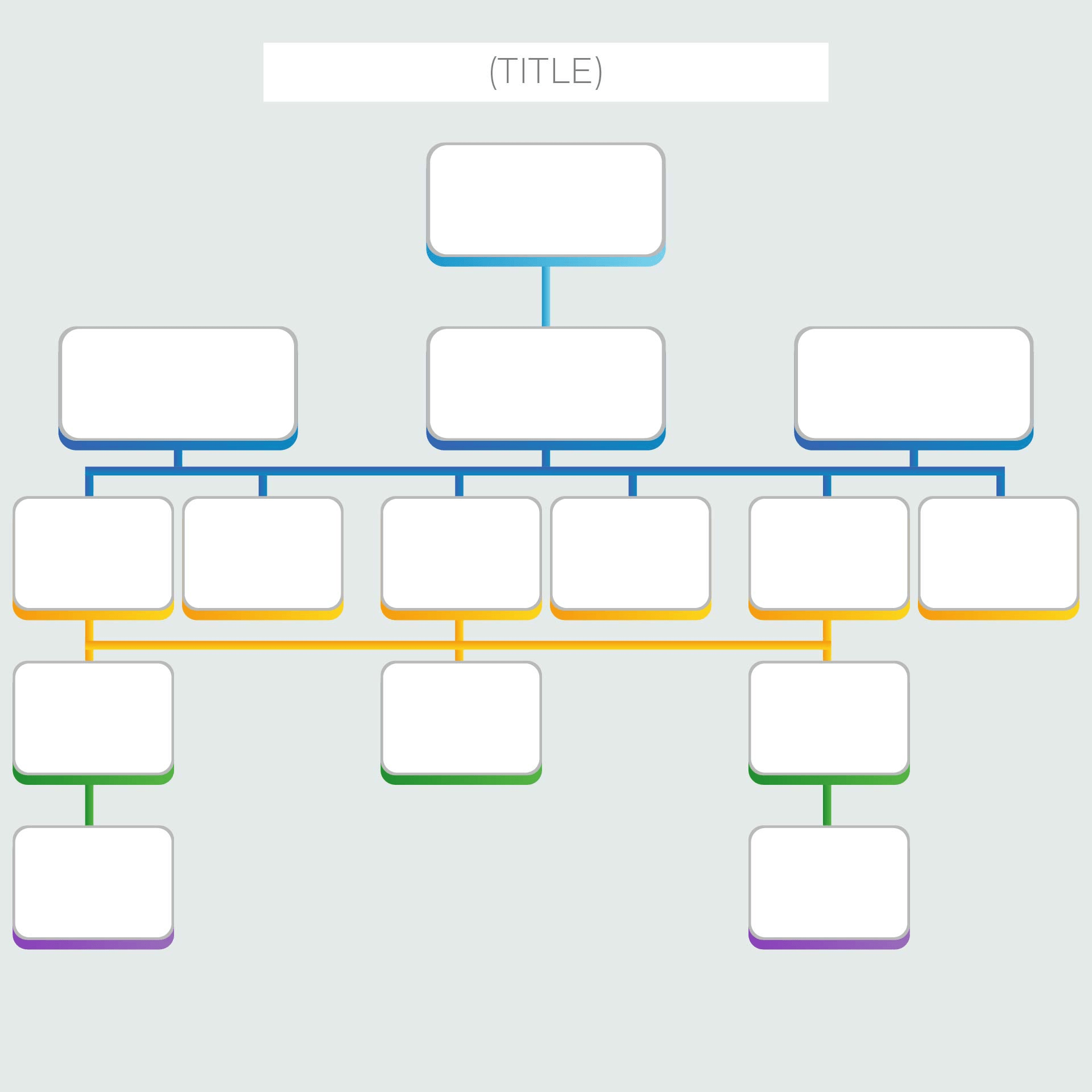 10 Best Free Printable Blank Organizational Charts - printablee