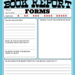 10 Best Free Printable Book Report Forms – Printablee