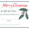 10 Best Free Printable Christmas Gift Voucher Templates