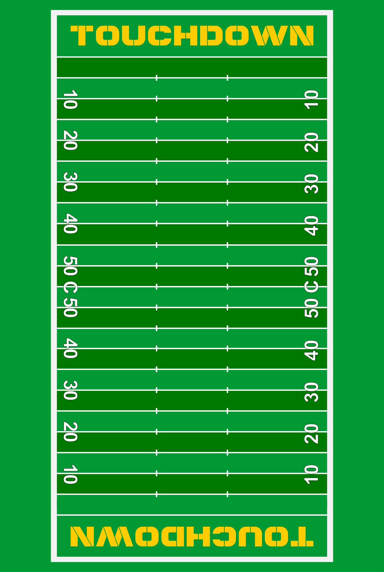 10 Best Free Printable Football Field - printablee 10 Best Free Printable Football Field - printablee