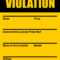 10 Best Free Printable Violation Tickets – Printablee