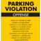 10 Best Free Printable Violation Tickets – Printablee