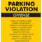 10 Best Free Printable Violation Tickets – Printablee