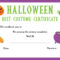 10 Best Halloween Certificates Printable – Printablee