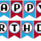 10 Best Happy Birthday Banner Printable – Printablee