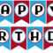 10 Best Happy Birthday Banner Printable – Printablee