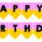 10 Best Happy Birthday Printable Banners Signs – Printablee