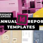 10+ Best InDesign Annual Report Templates – DesignerCandies Pertaining To Free Indesign Report Templates