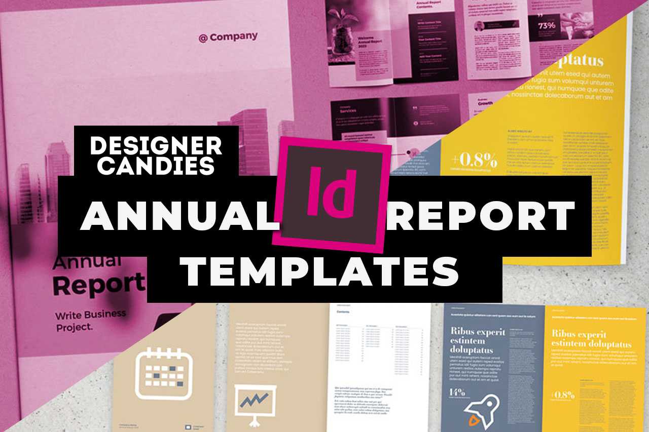 10+ Best InDesign Annual Report Templates – DesignerCandies Pertaining To Free Indesign Report Templates