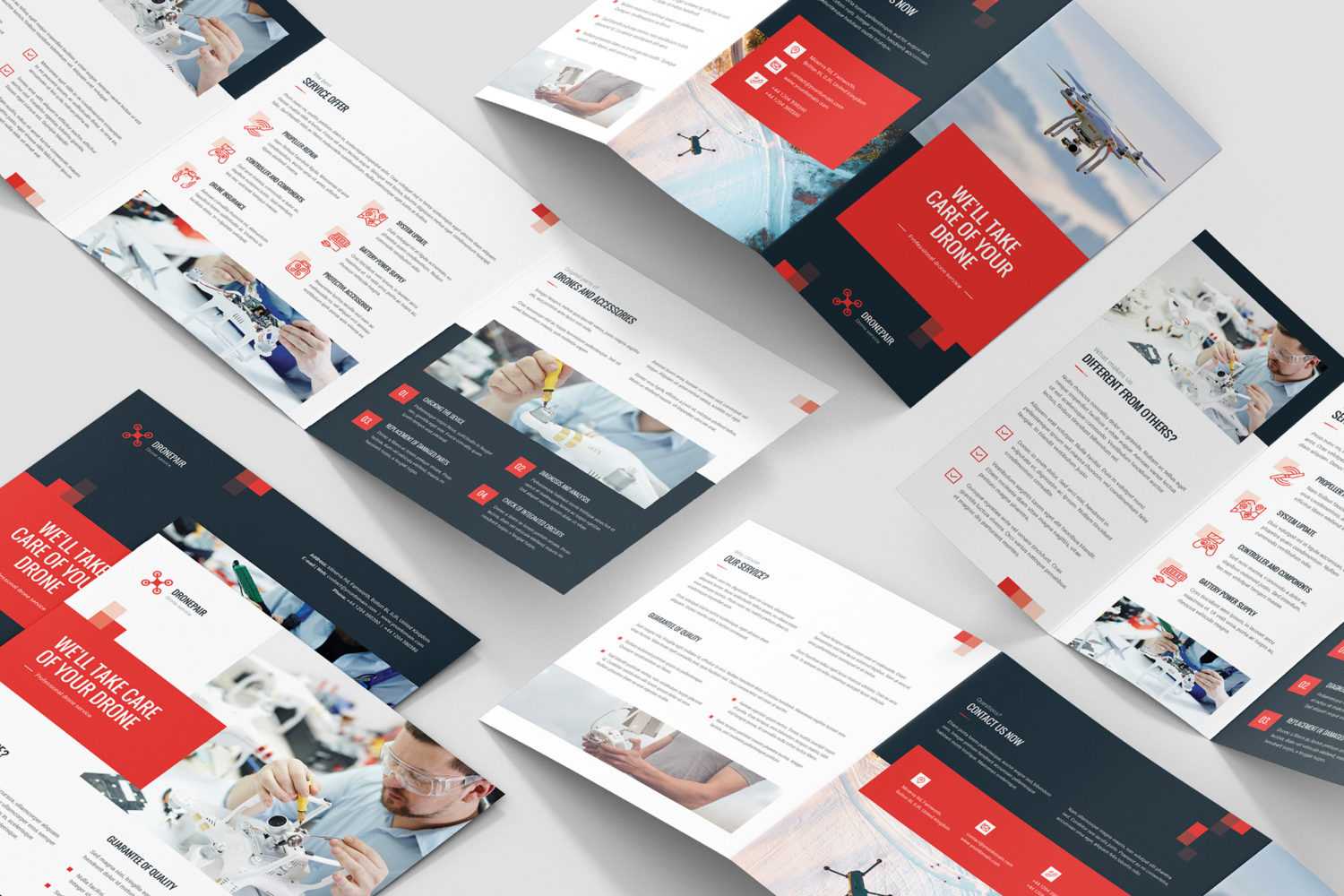 10+ Best InDesign Trifold Templates (For Brochures & More) - Theme  For Adobe Indesign Tri Fold Brochure Template