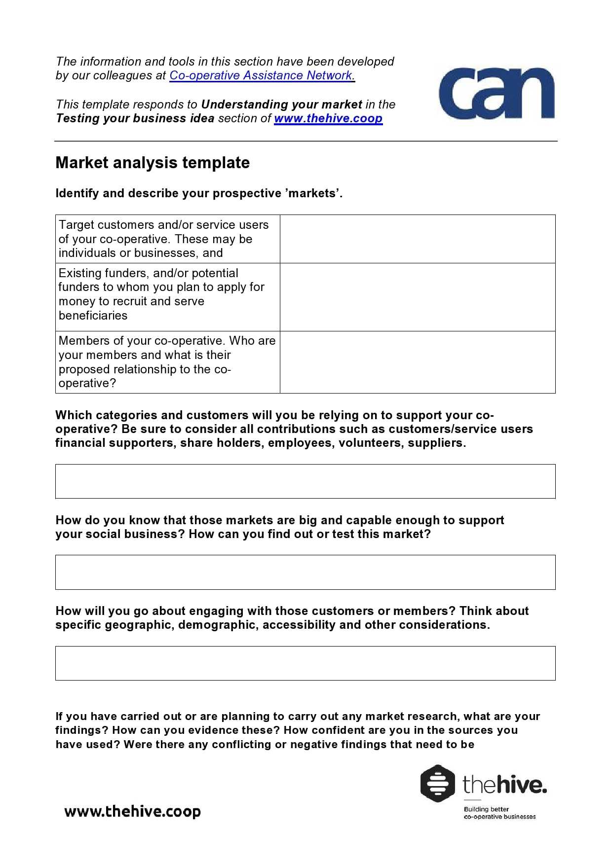 10 Best Market Analysis Templates (Free Download) - TemplateArchive