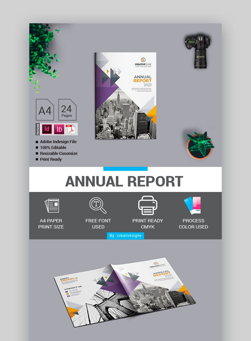 10 Best Nonprofit Annual Report Template Designs for 10 For Non Profit Annual Report Template