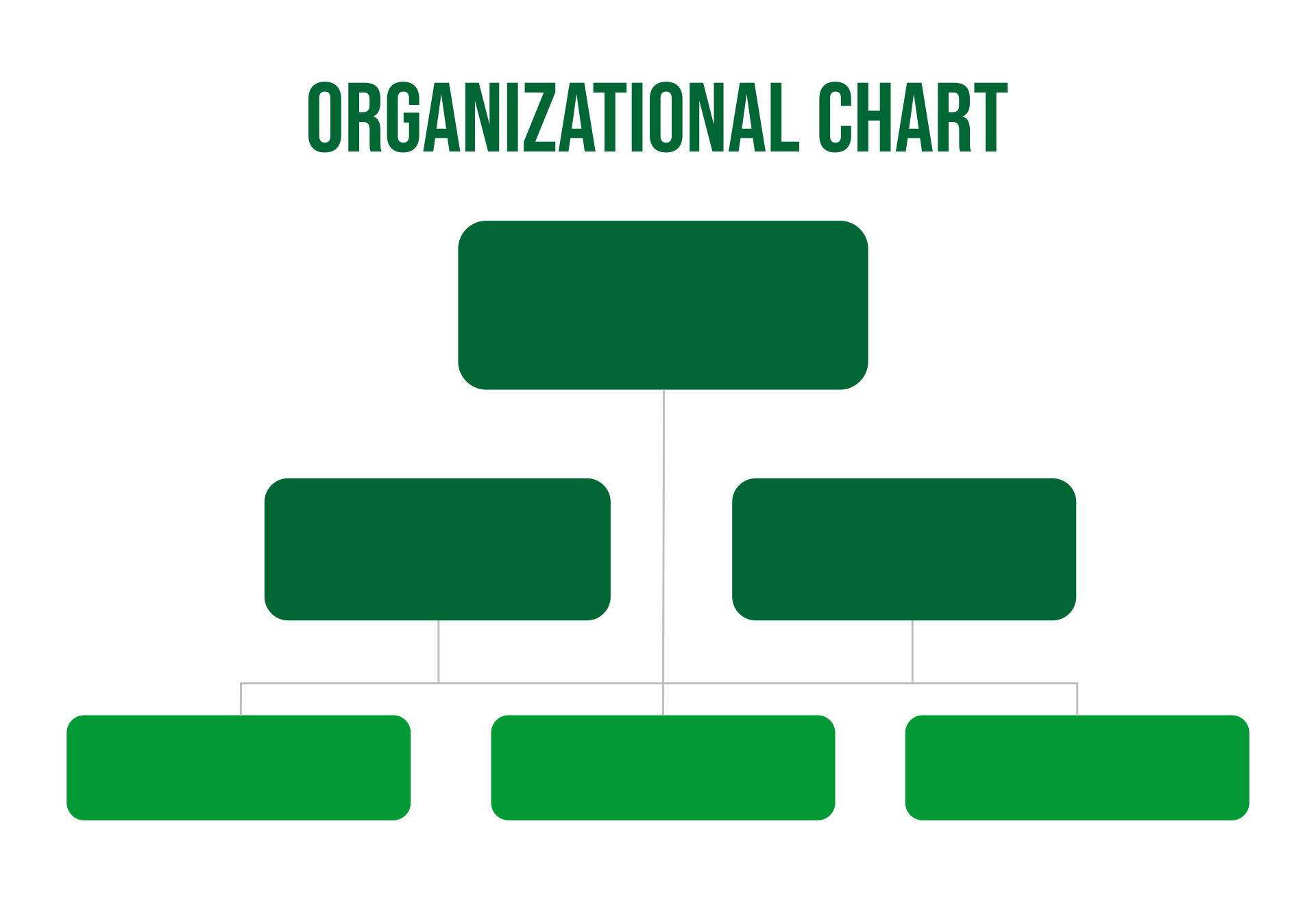 10 Best Organizational Chart Template Free Printable – Printablee