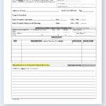 10+ Best Police Report Templates For 10: Free And Premium With Regard To Blank Police Report Template