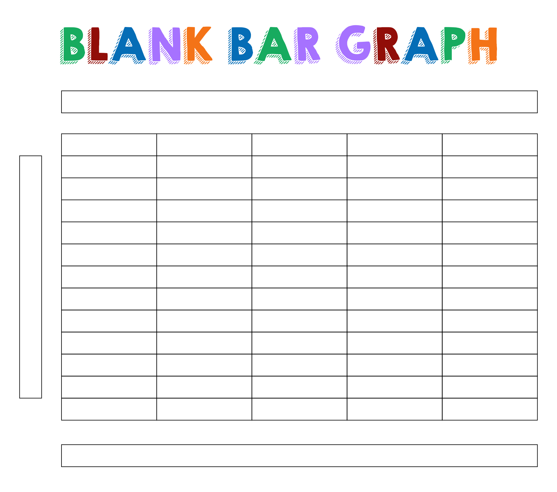 10 Best Printable Blank Data Charts – Printablee