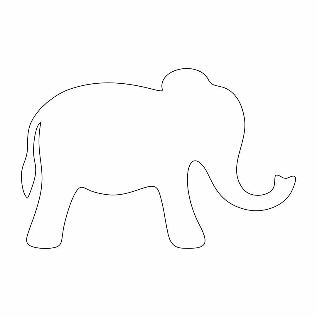 10 Best Printable Elephant Trunk – Printablee