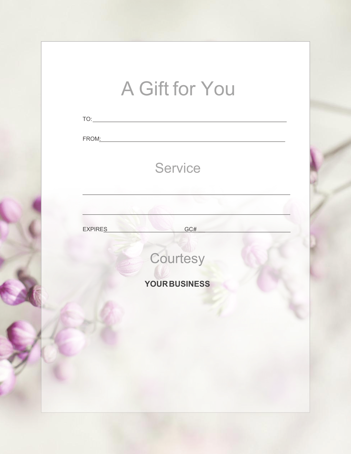 10 Best Printable Massage Gift Certificate Template - printablee