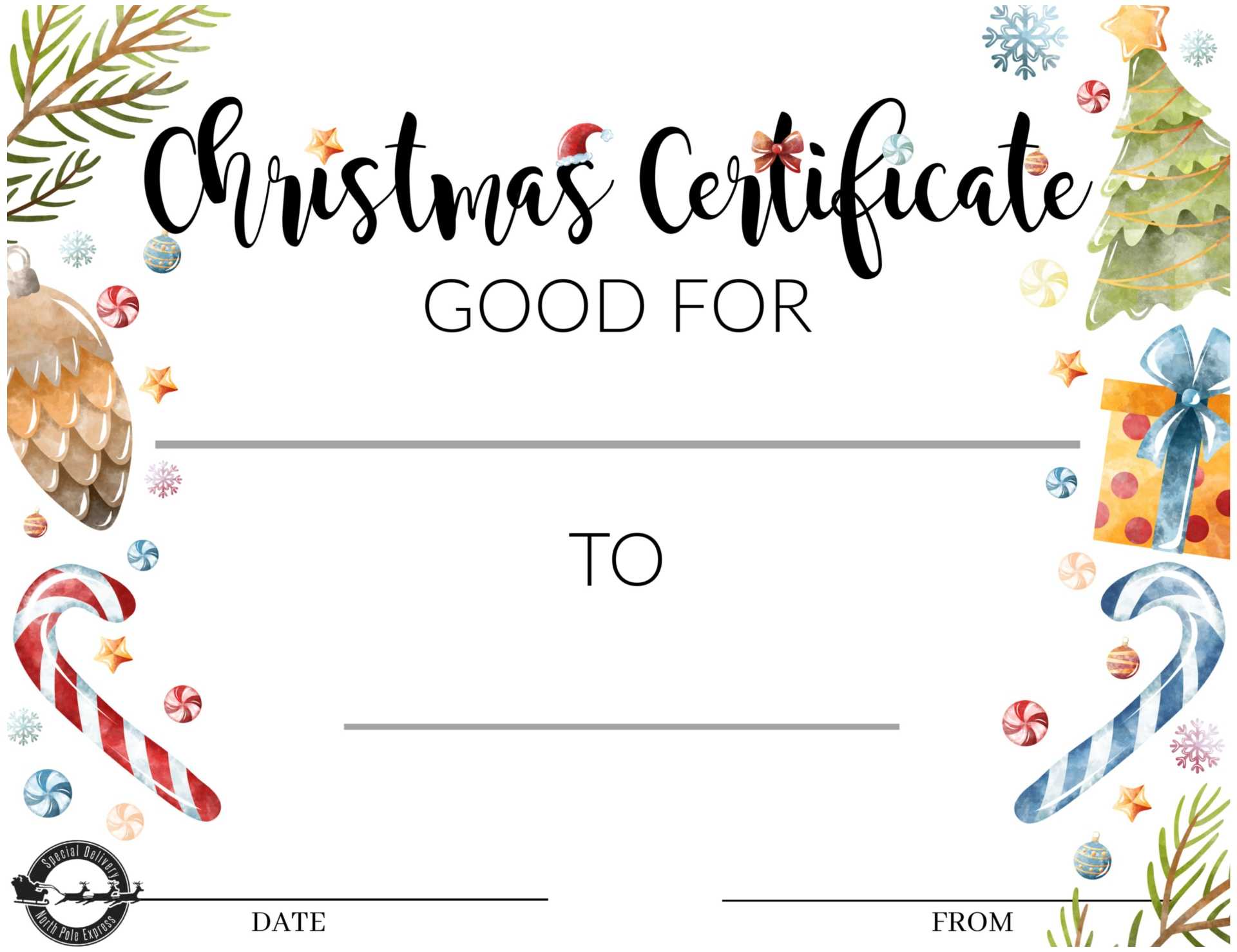 10 Best Printable Massage Gift Certificate Template – Printablee