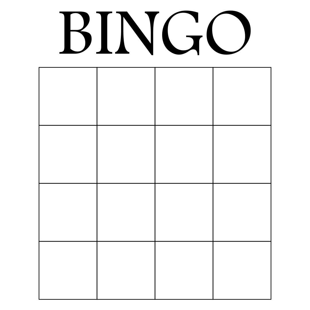 10 Best Printable Office Bingo - printablee