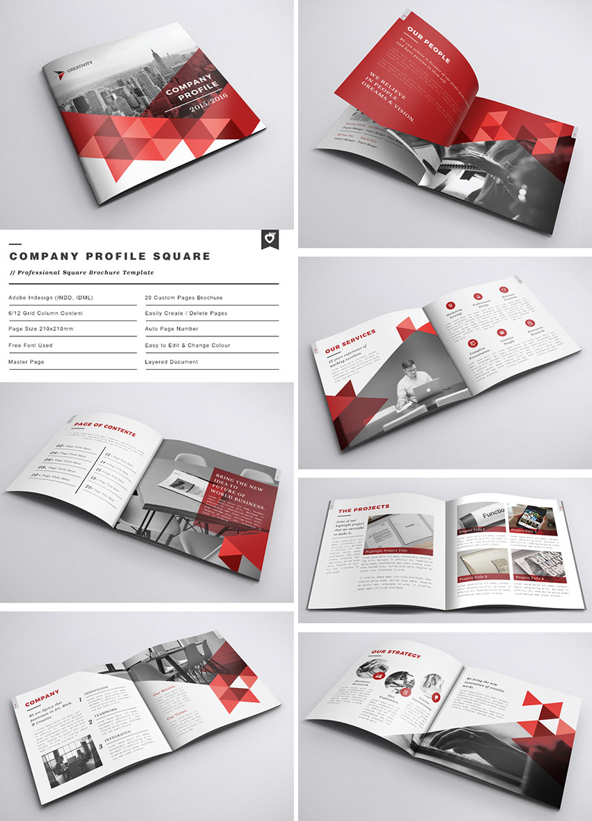 10 besten InDesign-Broschürenvorlagen - Für kreatives  Pertaining To Adobe Indesign Brochure Templates