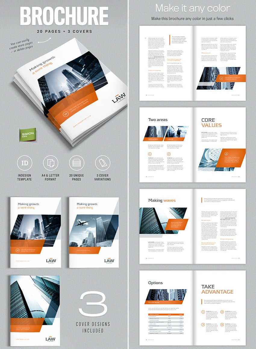 10 Besten InDesign Broschürenvorlagen – Für Kreatives  Pertaining To Indesign Templates Free Download Brochure