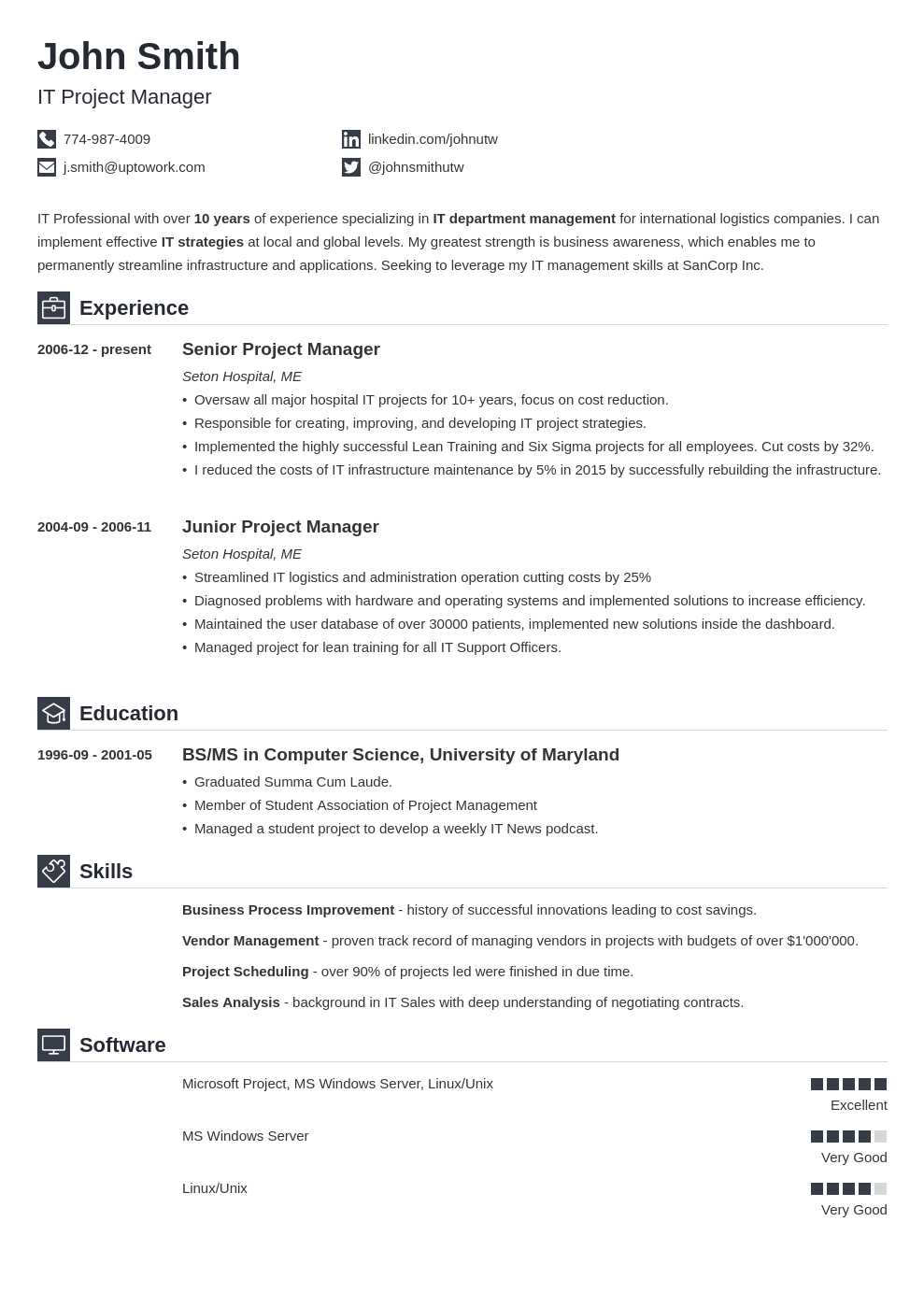 10+ Blank Resume Templates & Forms To Fill In Regarding Blank Resume Templates For Microsoft Word