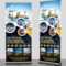 10 Creative Roll Up Banner Designs (Templates To Download Now) With Regard To Retractable Banner Design Templates